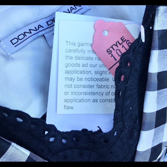Donna Degnan โ Gingham Silk Camisole Size 2 - Picture 6 of 7